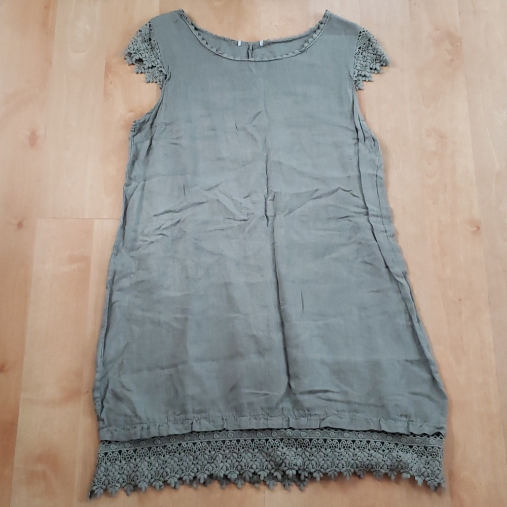 Linen Shift Dress